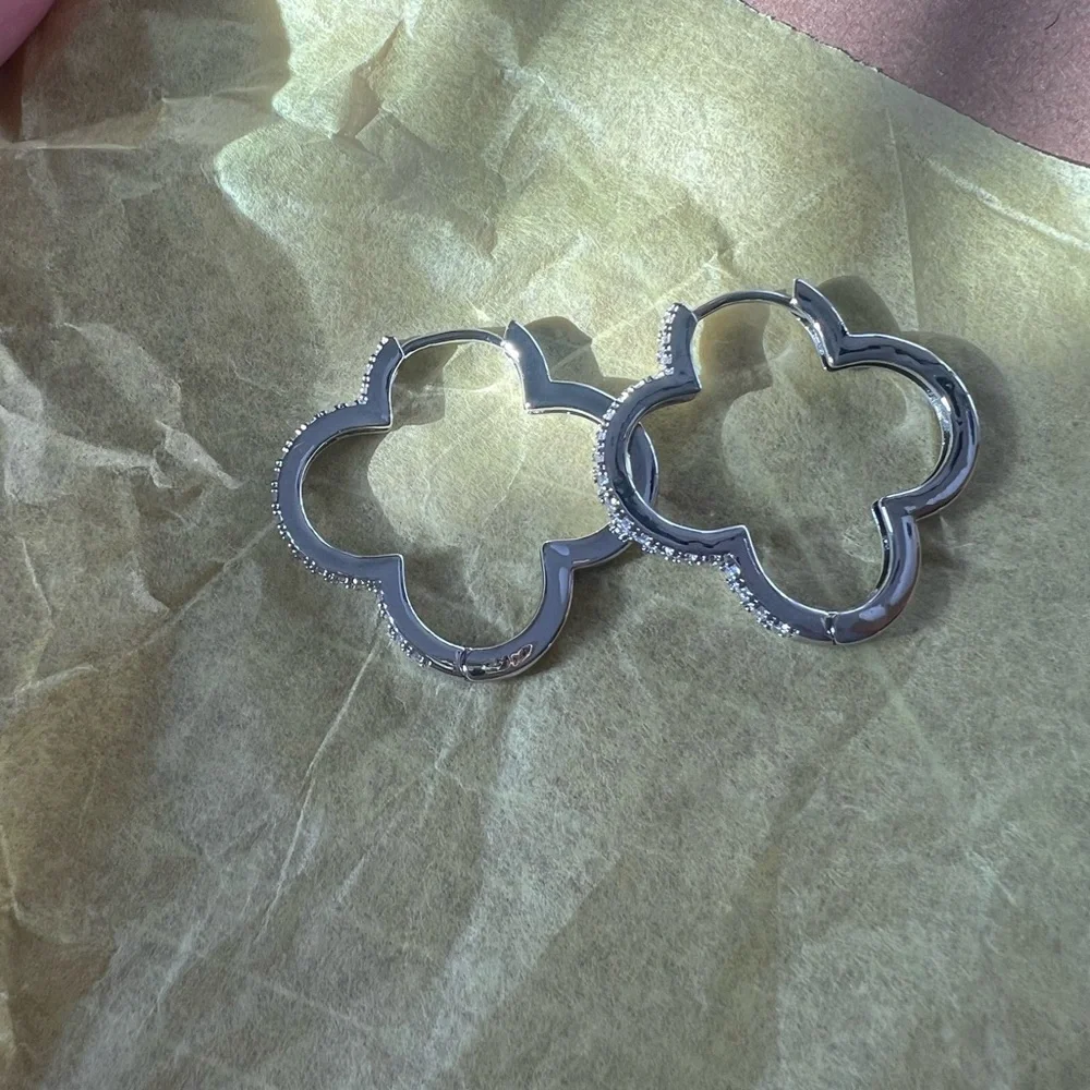 Earrings never used - Picture 2 of 4